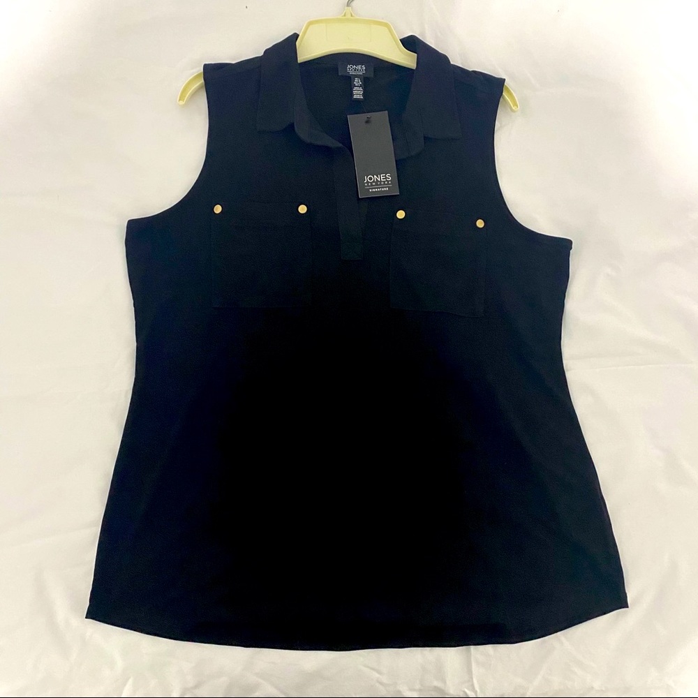 Jones New York Women’s Sleeveless Blouse